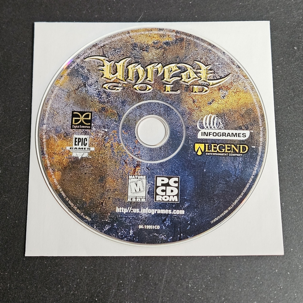 Unreal Gold PC CD-ROM Disc Only